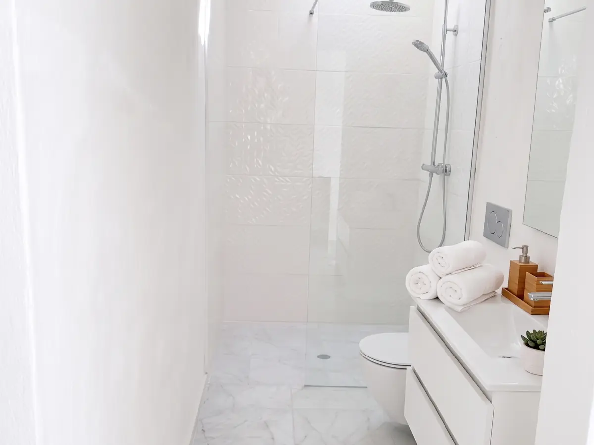Baño, ambientación ilustrativa